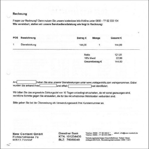 vorlagenhilfecom-rechnung